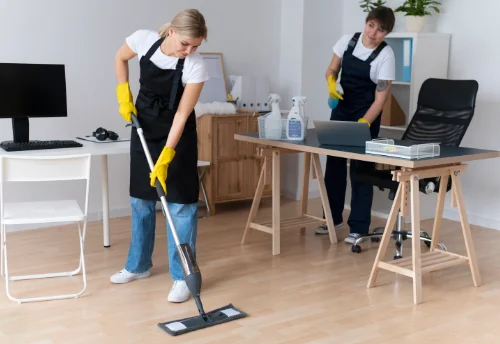 Nettoyage de bureau professionnel à Saint-Médard-la-Rochette
