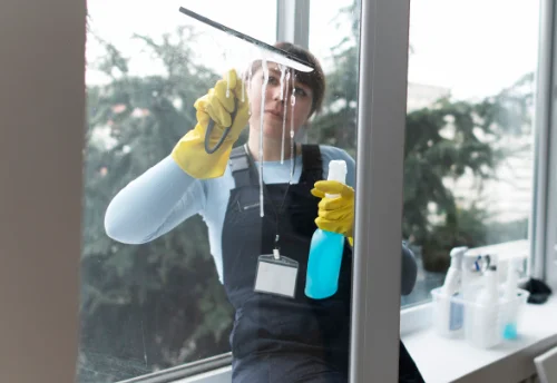 Nettoyage de vitres intérieures et extérieures à Saint-Médard-la-Rochette